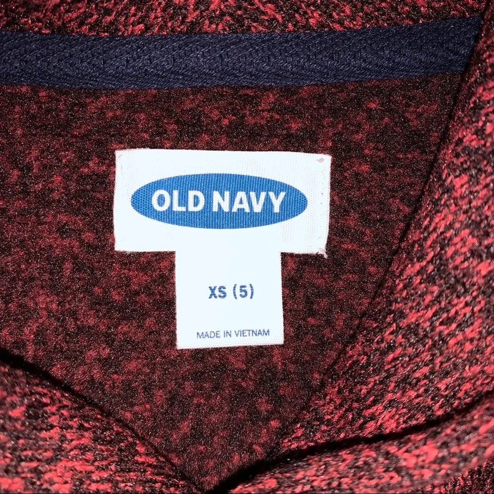 Old Navy Kids Heathered‎ Maroon Knit Sweater XS